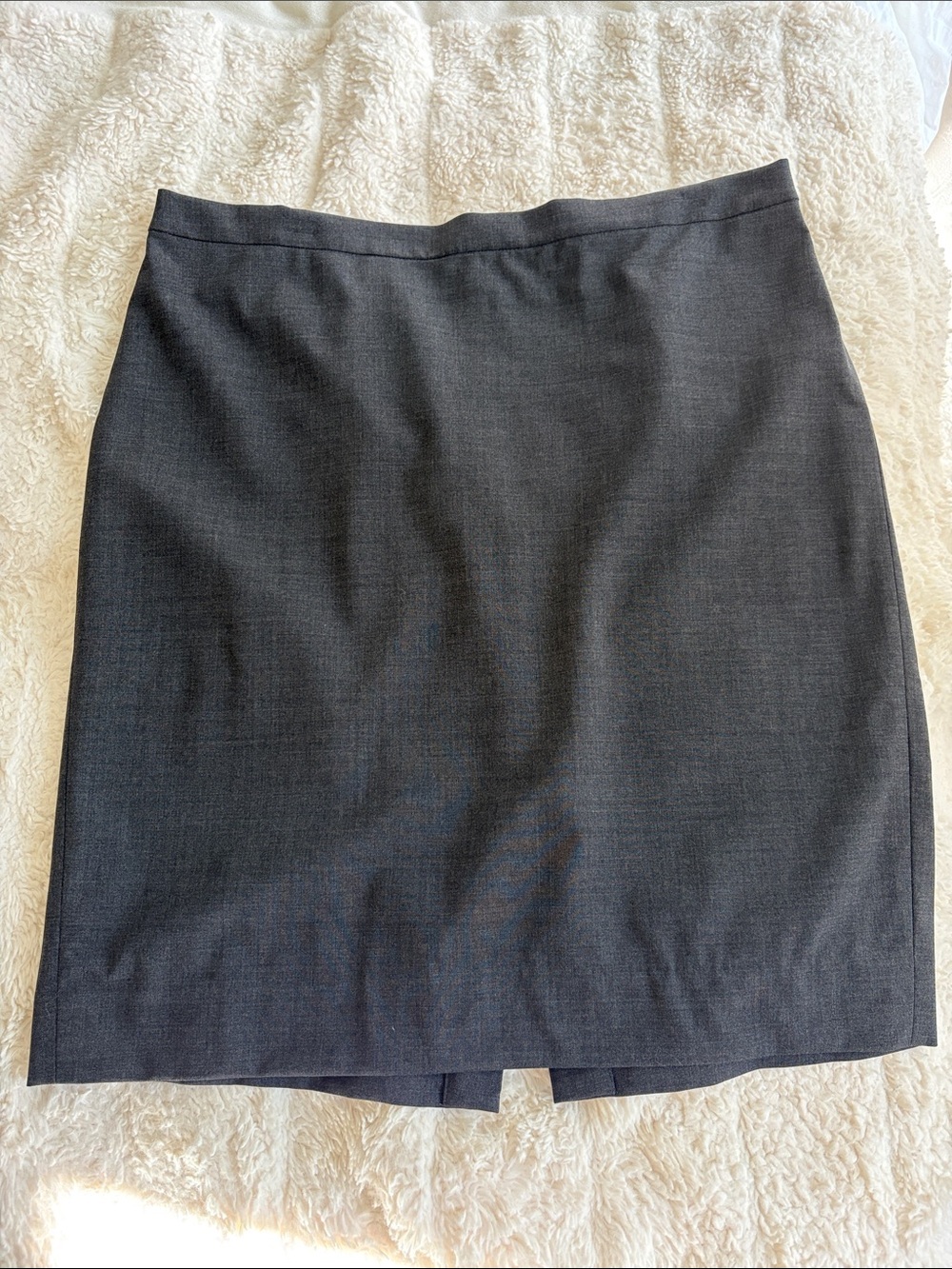 J. Crew Charcoal Gray Pencil Skirt